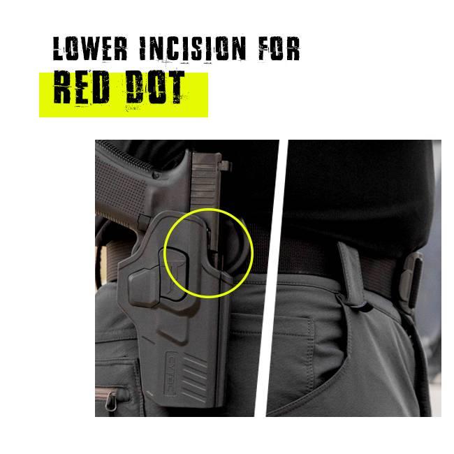 CYTAC R-DEFENDER HOLSTER (G4) - GLOCK 43,43X - NeonSales {{ shop.shopifyCountryName }}