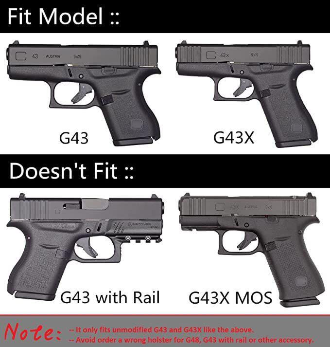 CYTAC R-DEFENDER HOLSTER (G4) - GLOCK 43,43X - NeonSales {{ shop.shopifyCountryName }}