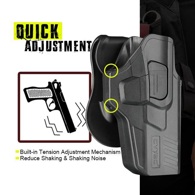 CYTAC R-DEFENDER HOLSTER (G4) - GLOCK 43,43X - NeonSales {{ shop.shopifyCountryName }}