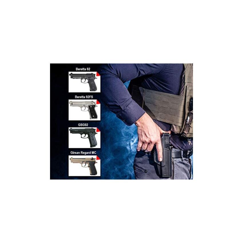 CYTAC T-THUMBSMART HOLSTER (OWB) - BERETTA 92(FS) - NeonSales {{ shop.shopifyCountryName }}