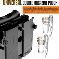 CYTAC UNI. DOUBLE MAGAZINE POUCH (OWB) - CY-MPU - NeonSales {{ shop.shopifyCountryName }}