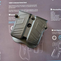 CYTAC UNI. DOUBLE MAGAZINE POUCH (OWB) - CY-MPU - NeonSales {{ shop.shopifyCountryName }}