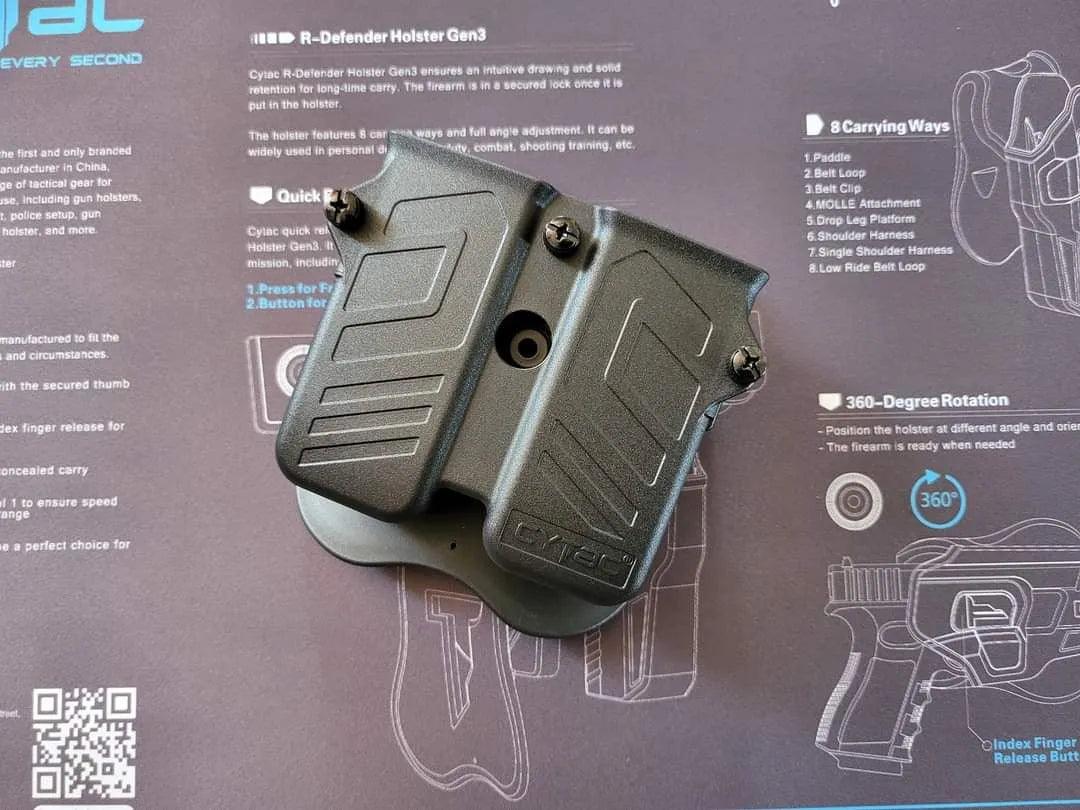 CYTAC UNI. DOUBLE MAGAZINE POUCH (OWB) - CY-MPU - NeonSales {{ shop.shopifyCountryName }}