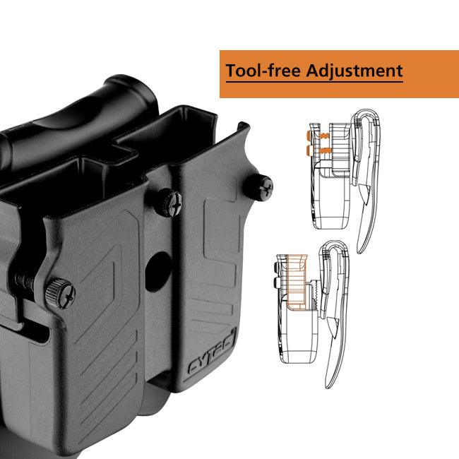 CYTAC UNI. DOUBLE MAGAZINE POUCH (OWB) - CY-MPU - NeonSales {{ shop.shopifyCountryName }}