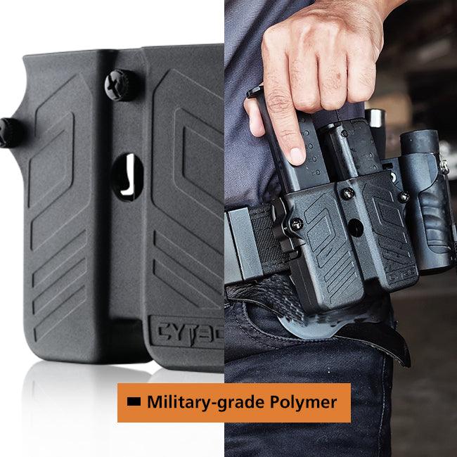CYTAC UNI. DOUBLE MAGAZINE POUCH (OWB) - CY-MPU - NeonSales {{ shop.shopifyCountryName }}