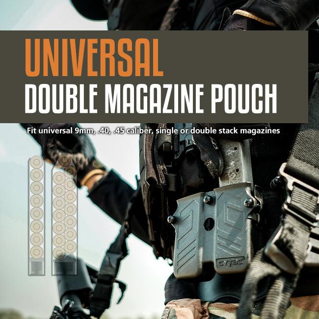 CYTAC UNI. DOUBLE MAGAZINE POUCH (OWB) - CY-MPU - NeonSales {{ shop.shopifyCountryName }}