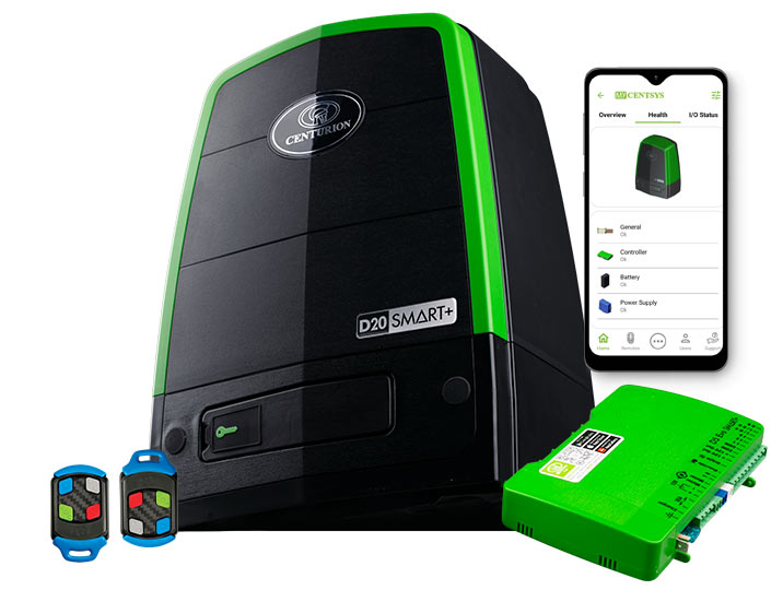 Centurion D20 SMART Plus gate motor - product system view