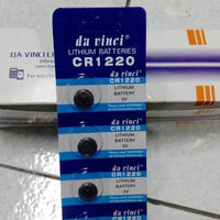 DA VINCI CR1220 BUTTON CELL 3V - EACH - NeonSales {{ shop.shopifyCountryName }}