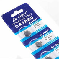DA VINCI CR1220 BUTTON CELL 3V - EACH - NeonSales {{ shop.shopifyCountryName }}