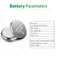DA VINCI CR1220 BUTTON CELL 3V - EACH - NeonSales {{ shop.shopifyCountryName }}