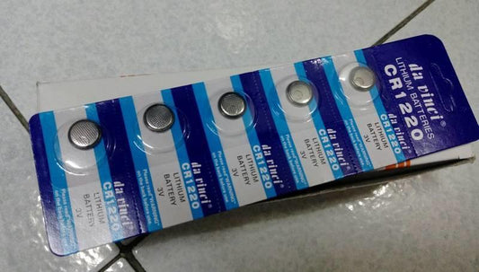 DA VINCI CR1220 BUTTON CELL 3V - EACH - NeonSales {{ shop.shopifyCountryName }}