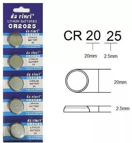 DA VINCI CR2025 COIN CELL 3V - EACH - NeonSales {{ shop.shopifyCountryName }}