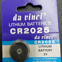 DA VINCI CR2025 COIN CELL 3V - EACH - NeonSales {{ shop.shopifyCountryName }}