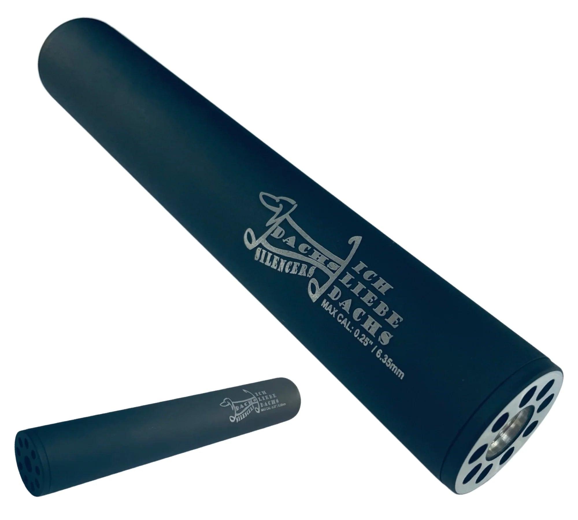 DACHS AIR RIFLE SILENCER .177 - .25 CAL (1/2" UNF) - NeonSales {{ shop.shopifyCountryName }}