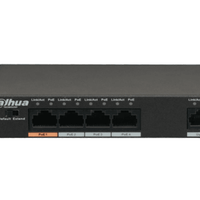 DAHUA 4 PORT 10/100MBPS ETHERNET POE SWITCH - 60W - NeonSales {{ shop.shopifyCountryName }}