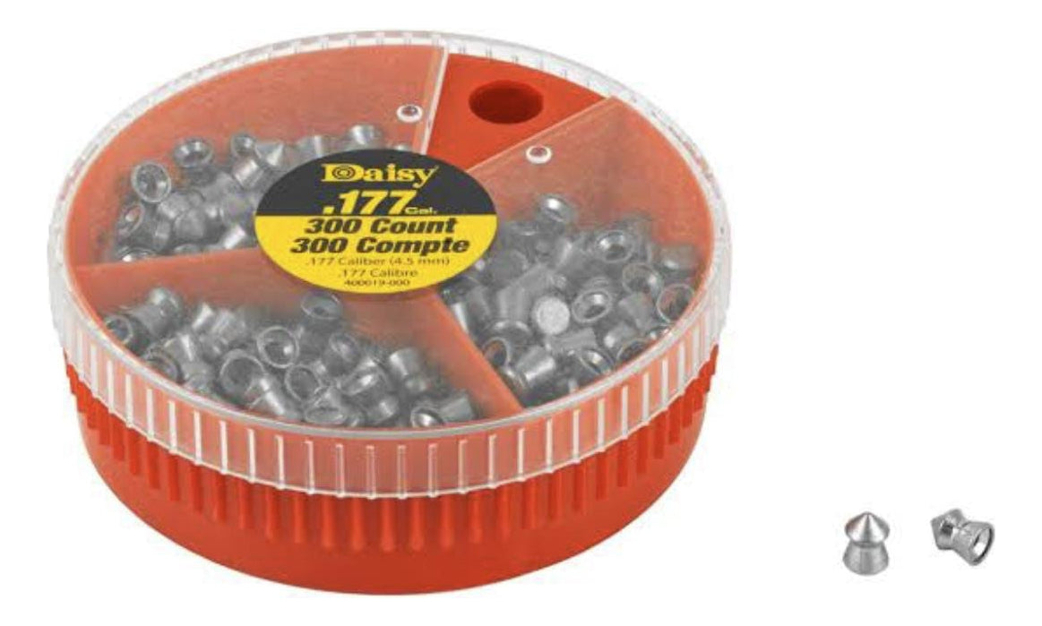 Daisy .177 mixed pellets - Dial-A-Pellet container
