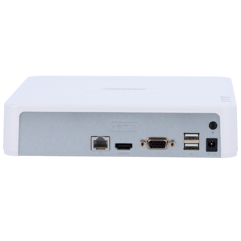 HIKVISION DS-7104NI-Q1 rear connection panel