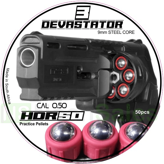 DEVASTATOR 3 SLUGS (57 GR) FOR THE HDR50 - 50's - NeonSales South Africa
