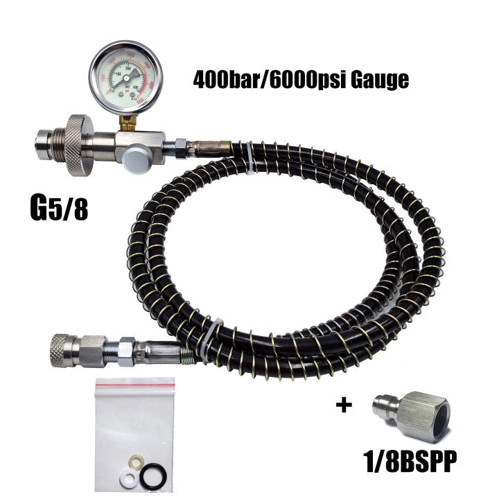 DIN SCUBA TANK FILL STATION 6000 PSI - STAINLESS