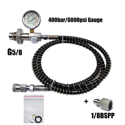 DIN SCUBA TANK FILL STATION 6000 PSI - STAINLESS