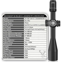 DISCOVERY ED-PRS GEN II 5-25X56SFIR FFP-MRAD/MOA-Z - NeonSales {{ shop.shopifyCountryName }}
