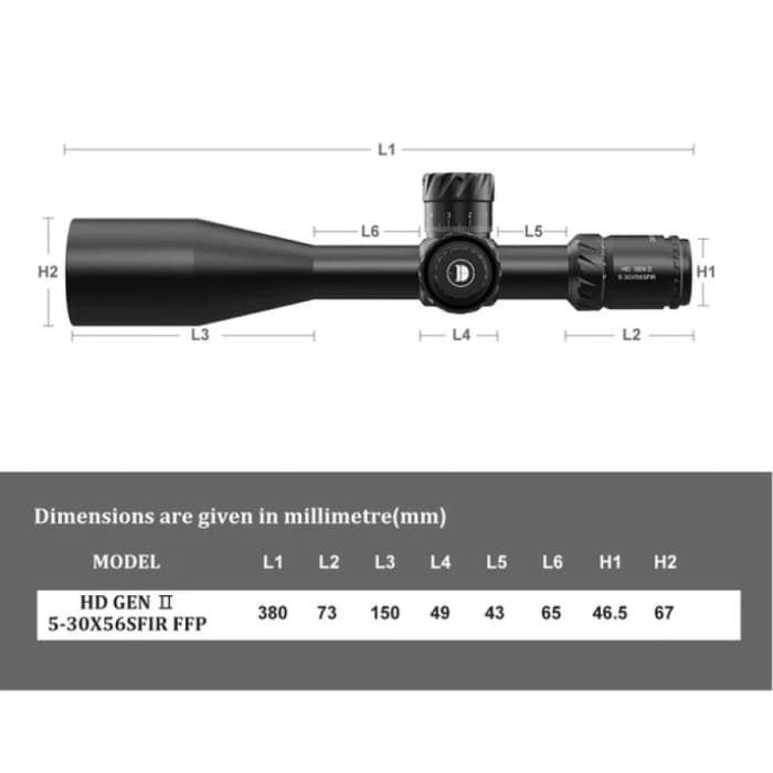 DISCOVERY HD GEN II 5-30X56 SFIR FFP-Z-MRAD - NeonSales {{ shop.shopifyCountryName }}