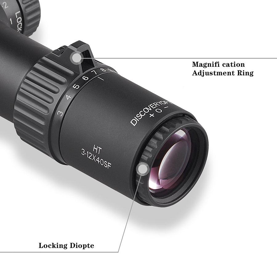 DISCOVERY HT 3-12X40 SF (FFP) RIFLE SCOPE - NeonSales {{ shop.shopifyCountryName }}