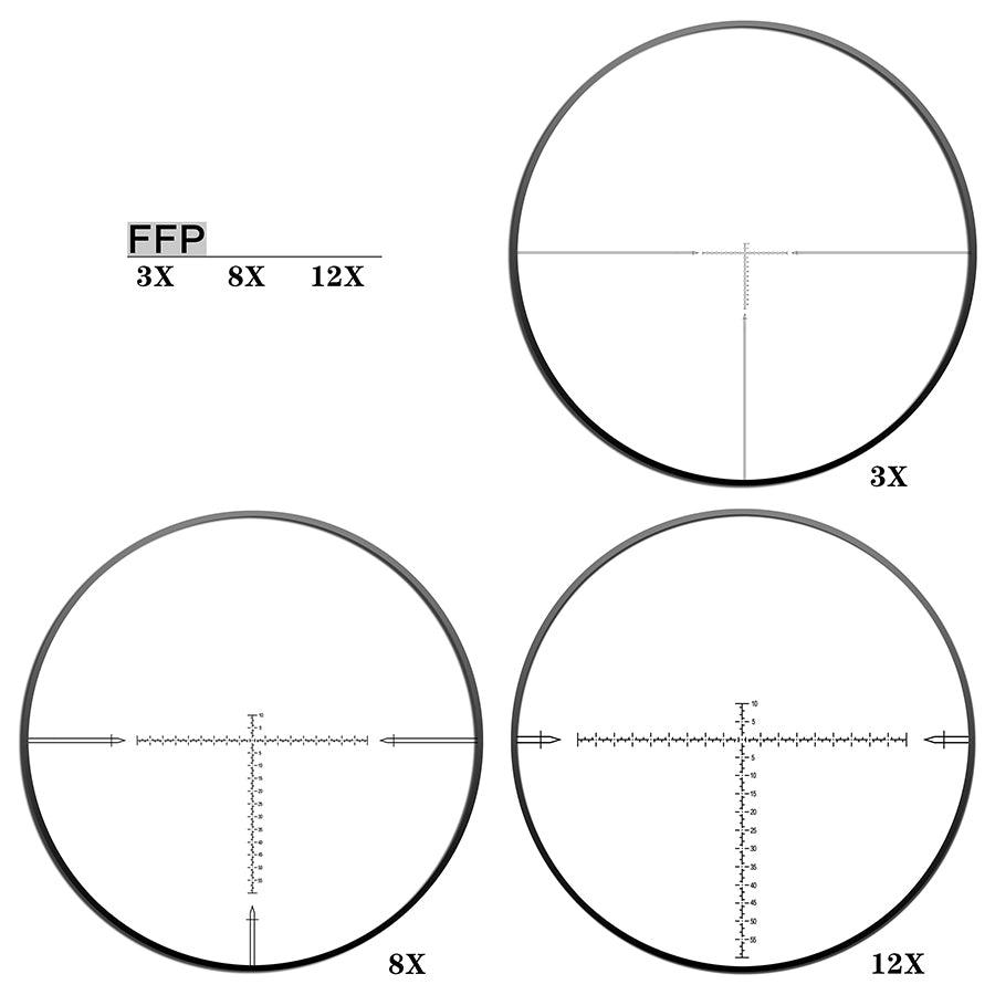 DISCOVERY HT 3-12X40 SF (FFP) RIFLE SCOPE - NeonSales South Africa