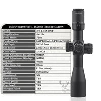 DISCOVERY HT 4-16X40 SF (FFP) RIFLE SCOPE - NeonSales {{ shop.shopifyCountryName }}