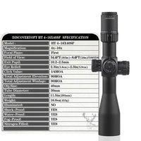 DISCOVERY HT 4-16X40 SF (FFP) RIFLE SCOPE - NeonSales {{ shop.shopifyCountryName }}