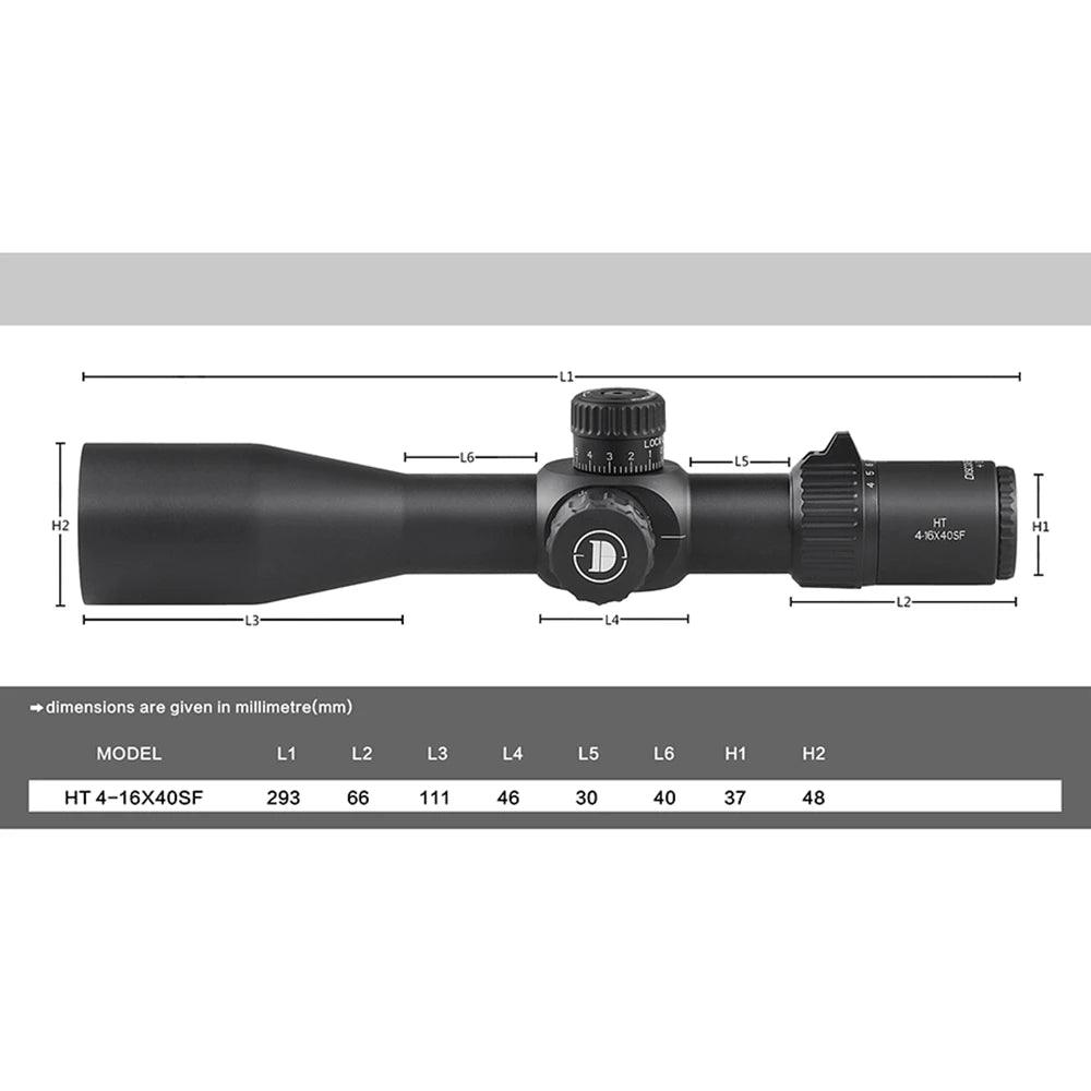 DISCOVERY HT 4-16X40 SF (FFP) RIFLE SCOPE - NeonSales {{ shop.shopifyCountryName }}