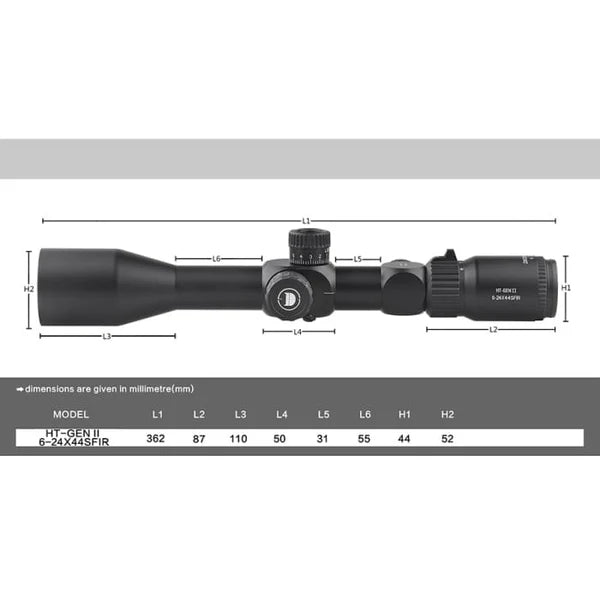 DISCOVERY HT GEN2 6-24X44 SF IR SCOPE - NeonSales {{ shop.shopifyCountryName }}