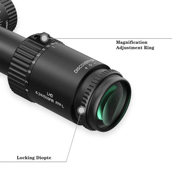 DISCOVERY LHD 6-24X50 SFIR FFP-L SCOPE - NeonSales {{ shop.shopifyCountryName }}