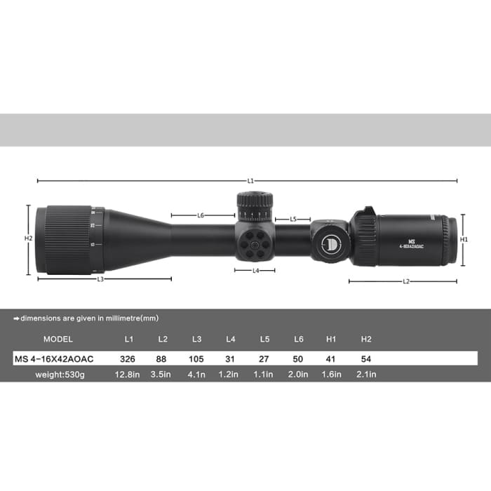 DISCOVERY MS 4-16X42 AOAC SCOPE - NeonSales {{ shop.shopifyCountryName }}