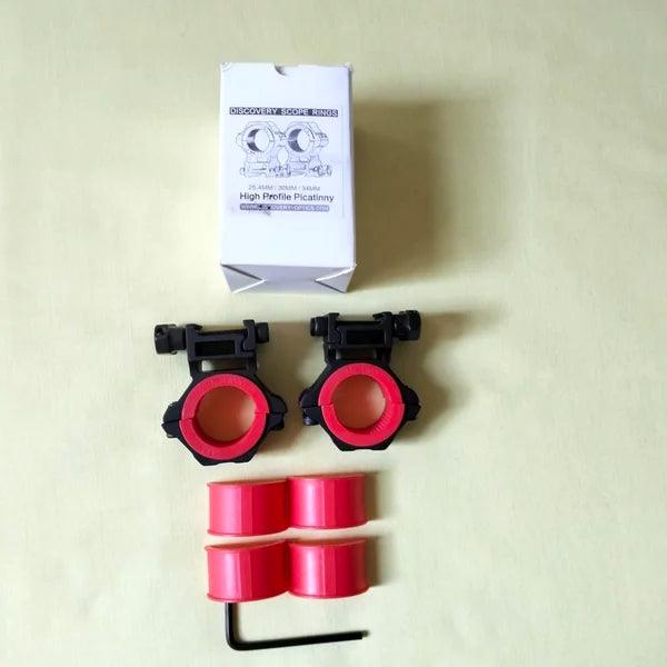 DISCOVERY PICATINNY MOUNT RING SET, 34/30/25MM - NeonSales {{ shop.shopifyCountryName }}