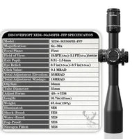 DISCOVERY XED 6-36X56SFIR FFP-MRAD MOA-ZERO STOP - NeonSales {{ shop.shopifyCountryName }}