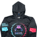 DONNYFL RETRO HOODIE SMALL - NeonSales {{ shop.shopifyCountryName }}