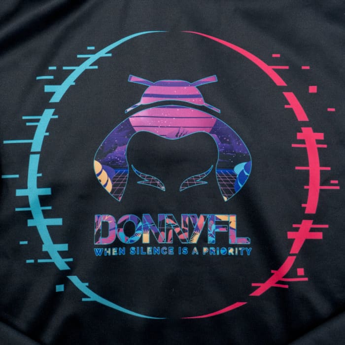 DONNYFL RETRO HOODIE SMALL - NeonSales {{ shop.shopifyCountryName }}
