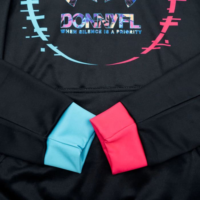 DONNYFL RETRO HOODIE SMALL - NeonSales {{ shop.shopifyCountryName }}