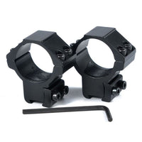 1 inch two-piece dovetail scope mounts with hex key
