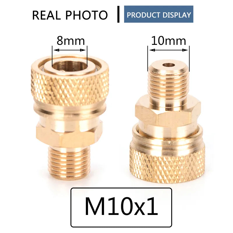 FEMALE 8MM FOSTER, MALE THREADED - M10X1