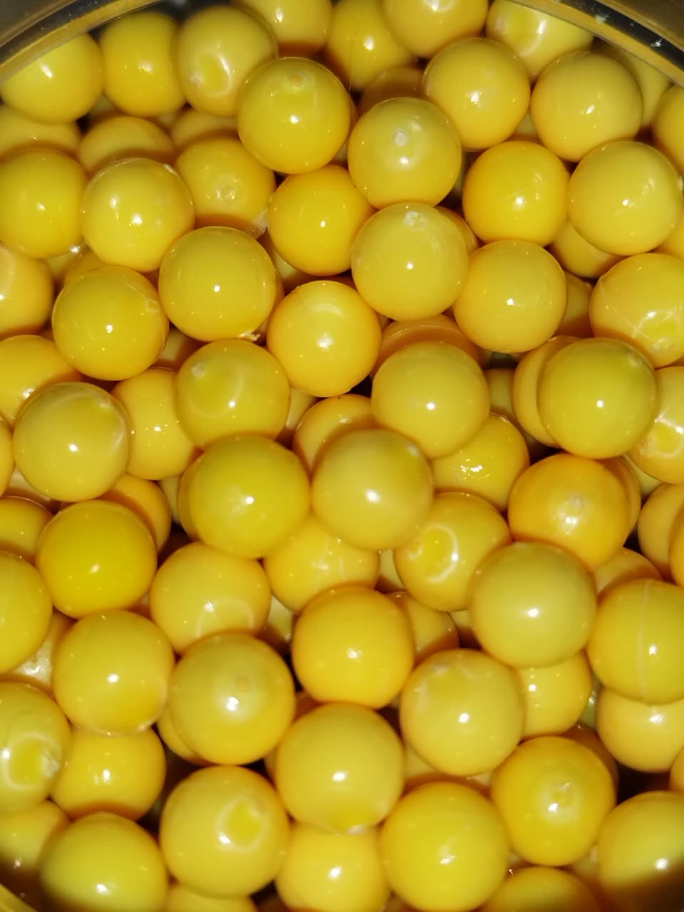PLASTIC 6MM YELLOW BB'S - 1000'S