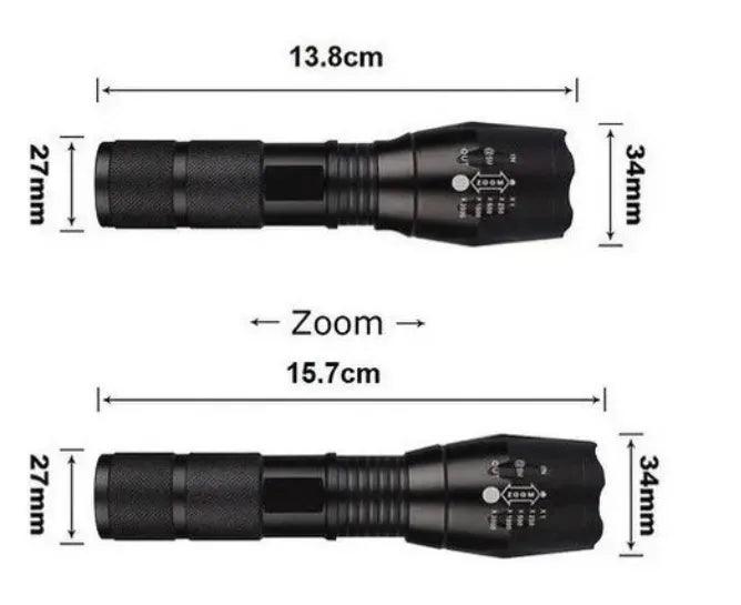 EJC X900 26650 TORCH KIT W/ CHARGERS - NeonSales South Africa