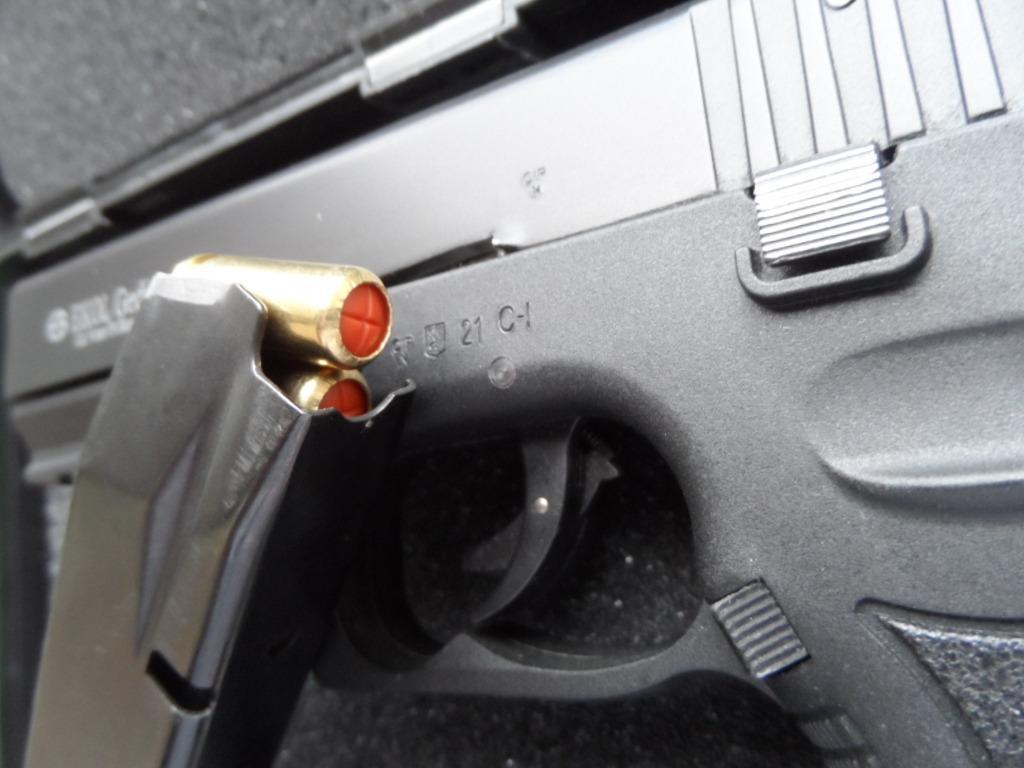 EKOL GEDIZ (GLOCK 17) BLANK GUN - BLACK W/ CHROME - NeonSales {{ shop.shopifyCountryName }}