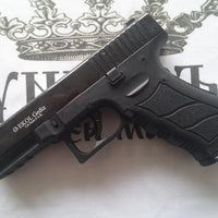 EKOL GEDIZ (GLOCK 17) BLANK GUN - BLACK W/ CHROME - NeonSales {{ shop.shopifyCountryName }}