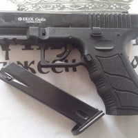 EKOL GEDIZ (GLOCK 17) BLANK GUN - BLACK W/ CHROME - NeonSales {{ shop.shopifyCountryName }}