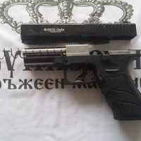 EKOL GEDIZ (GLOCK 17) BLANK GUN - BLACK W/ CHROME - NeonSales {{ shop.shopifyCountryName }}