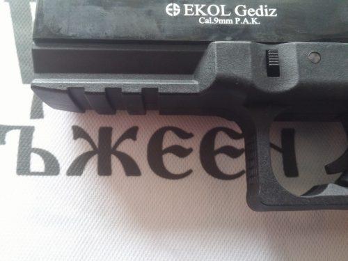 EKOL GEDIZ (GLOCK 17) BLANK GUN - BLACK W/ CHROME - NeonSales South Africa