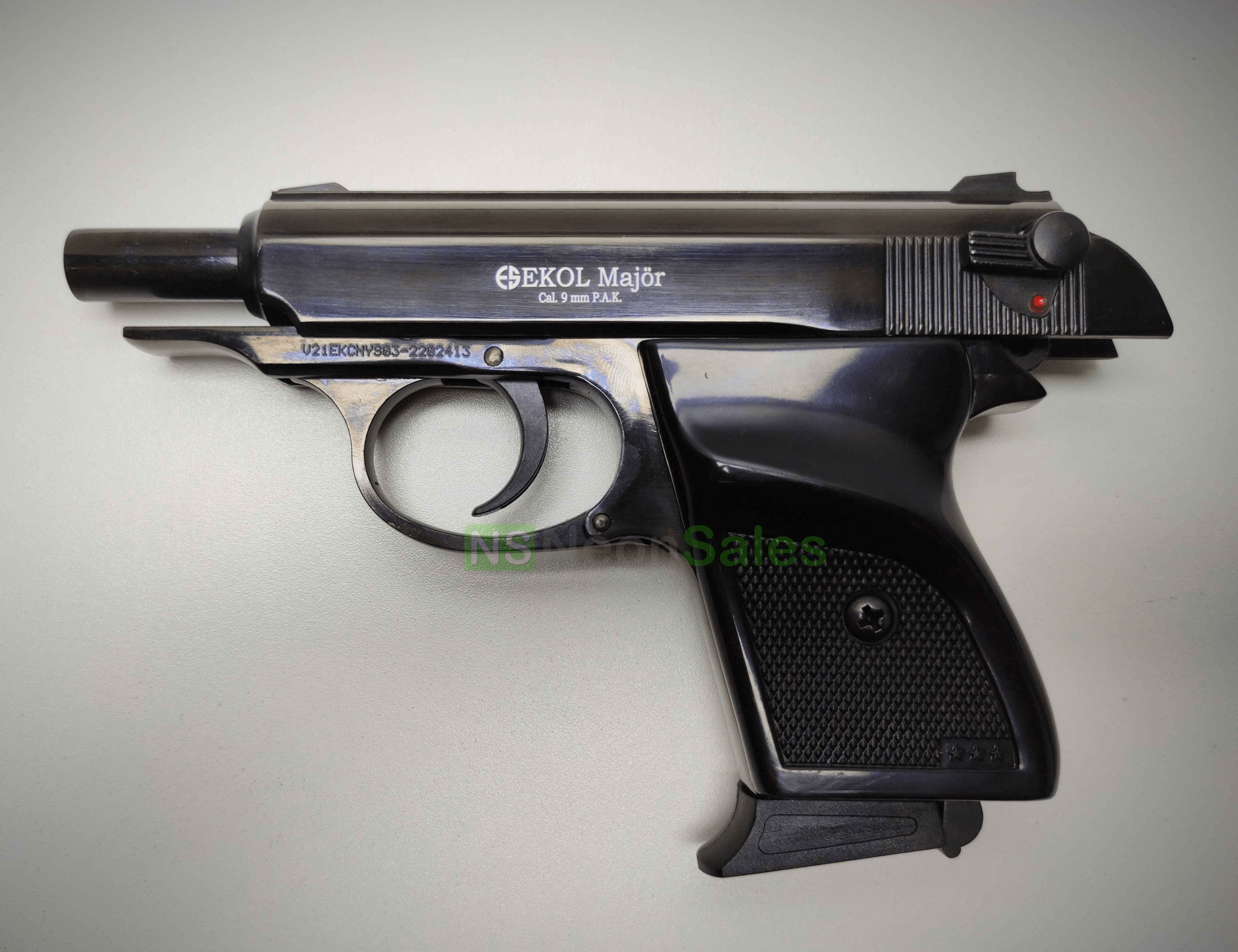EKOL MAJOR BLANK GUN + 10 BLANKS + HOLSTER - NeonSales {{ shop.shopifyCountryName }}