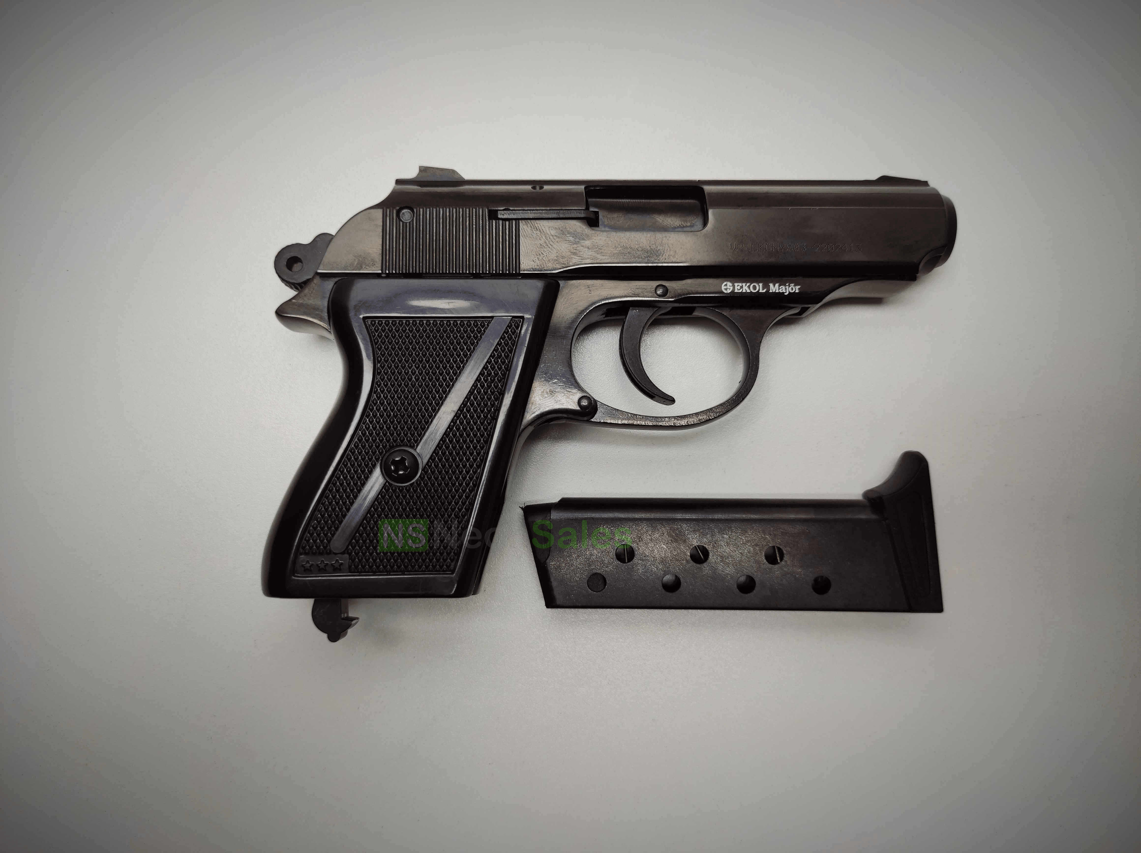EKOL MAJOR BLANK GUN + 10 BLANKS + HOLSTER - NeonSales {{ shop.shopifyCountryName }}